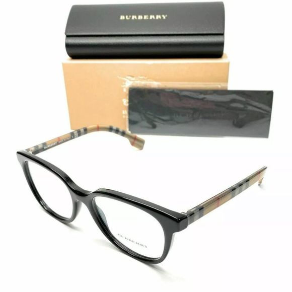 Black BE2348 Eyeglasses | Nationwide Vision Burberry Women\'s Black Eyeglasses!